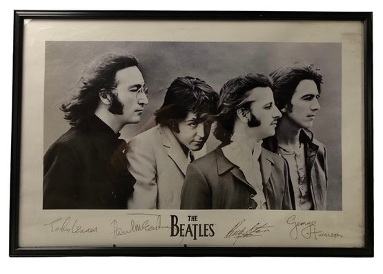 The Beatles Framed Poster, 1991 Apple Corps Limited - #SW-4
