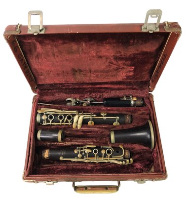 R. Malerne Paris Wood Clarinet With Hardtop Case - #S2-3