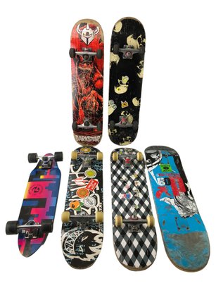 Collection Of Skateboards: Volcom, Gonex, Kryptonics & More - #BR-4
