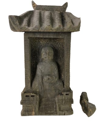 Cast Stone Concrete Buddha Temple Garden Ornament - #S16-1