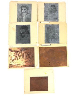 Collection Of Metal Etching Plates By Alfred Feinberg (Russian/American, 1883-1970) - #S8-4