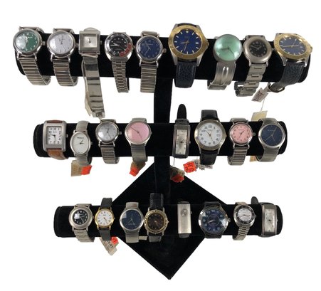 Collection Of Watches: ESQ Esquire, Furla, Nautica, Storm London & Time Chain - #FS-4