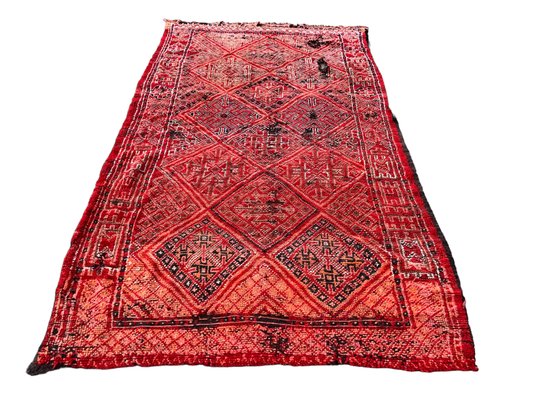 Persian Hand Knotted Wool 5X8 Area Rug - #BR