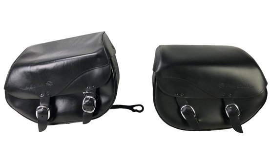 Harley-Davidson FX Softail Leather Saddle Bags (Set Of 2) - #S2-1