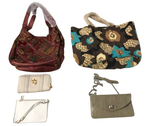 Collection Of Handbags: Chi By Carlos Falchi, Kenneth Cole, Sorial & More - #S22-5