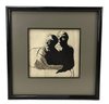 Signed Lithograph, Portrait Of A Couple - #BW-A8