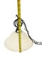 Glass Pendant Light With Rubbed Bronze Chain - #S14-4