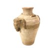 Double Elephant Head Studio Pottery Vase - #S10-2