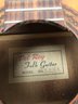 Del Rey Acoustic Folk Guitar, Model G665 - #S17-1