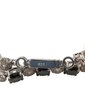 Sterling Silver Bracelet With Onyx & Cubic Zirconia - #JC