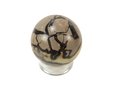 Polished Septarian Sphere With Stand, Jasper Freeform & Geode - #JC