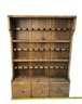 Vintage Wood Smoking Tobacco Pipe Display Cabinet - #S