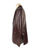 Vintage 1970s Golden Collection By Raffaelo Genuine Leather Blazer Jacket, Size 42 - #S-003