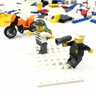 Lego Lot - 6.7 Lbs. Loose Legos, Book, Case, Mini-Figures, Lego City Kit - #S8-1
