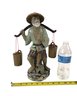 Ceramic Chinese Fisherman Figurine - #S6-3