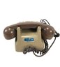 1930s Wall Mount Monophone & 1983 British Telephone Two-tone Rotary Phone - #S16-3