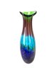 Murano Art Glass Vase, Made In Italy - #S7-2
