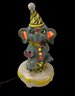 Vintage Ceramic Circus Elephant Lamp, WORKS - #S6-3
