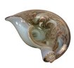 Mid-Century Murano Gold Fleck Art Glass Bowl - #FS-4