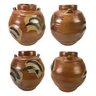 Salt Glazed Earthenware Double Handle Pottery Jar - #S18-2