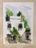 'El Museo Pueyrredon, San Isidro' Buenos Aires, Argentina Watercolor Painting, Signed - #A4