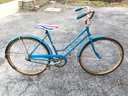 Vintage Schwinn Bicycle With Red, White & Blue Seat - #BOB