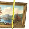 Hudson River School Oil Painting On Canvas, Framed - #SW-6