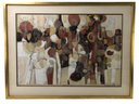 1955 Signed Edmond Casarella Abstract Serigraph 'Rock Image,' Limited Ed. - #SW-7