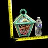 Vintage Italian Majolica Ceramic Lantern - #S8-2