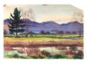 Collection Of Sascha Maurer (1897-1961) Country Landscape Watercolor Paintings - #S12-5