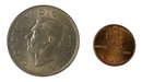 1948 George VI United Kingdom Half Crown Coin - #JC-B