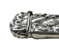Antique Art Nouveau Sterling Silver Repousse Match Safe - #JC-B