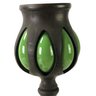 Queen Anne's Lace Bronze & Green Favrile Candlesticks (One Marked Tiffany Studios) - #S1-5