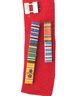U.S. Marine Corps Insignia Sash With Ribbon Bars, Buttons & Badges - #JC-L