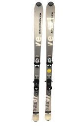 Salomon Verse 7 Skis With Bindings, 160cm, Made In France - #SW