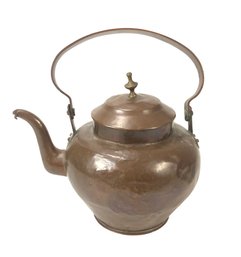 Vintage Copper Tea Kettle - #S8-2