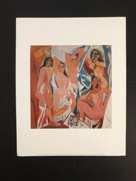 Pablo Picasso Print, Les Demoiselles D'Avignon, Published By McGaw Group LLC - #S11-2