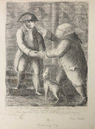 1783 Etching 'Qui Color Ater Erat Nunc Est Contrarius Atro' By James Sayers - #S11-3