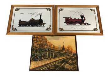 Railroad Mirror Signs & Railroad Print - #S16-2