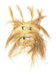 Folk Art Straw Mask - #S22-4