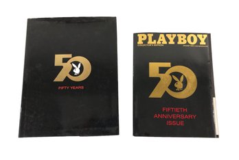 The Playboy Book 50 Years & Playboy 50th Anniversary Collector's Edition Issue - #S8-4