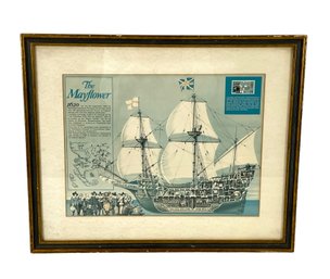 The Mayflower: 1970 British Post Office Commemorative General Anniversaries Series Art Print - #R2