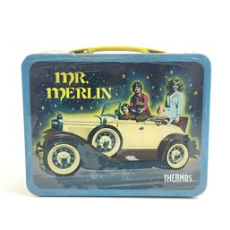 1981 Mr. Merlin Tin Litho Lunchbox & Thermos, King-Seeley Thermos Co. - #S7-4