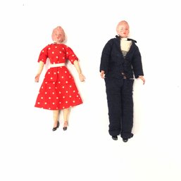 Vintage 1940s-1950s Miniature Caco Dolls - #JC