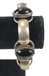 Vintage Sterling Silver Bracelet - #JC
