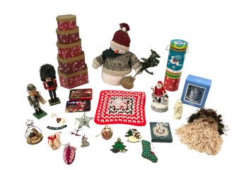 Christmas Collection: Nutcrackers, Ornaments, Disney Lenox, Snowman & More - #S14-1
