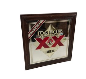 Dos Equis XX Beer Bar Pub Mirror - #BW-A2
