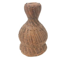 Japanese Ikebana Braided Gourd Vase - #FS-4