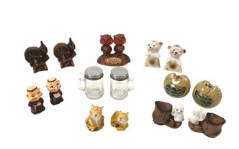 Collection Of Vintage Salt & Pepper Shakers - #S7-2