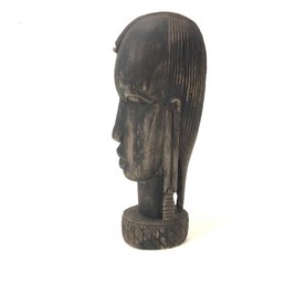 Genuine Besmo Hand Carved Wood Statue, Made In Kenya - #FS-4